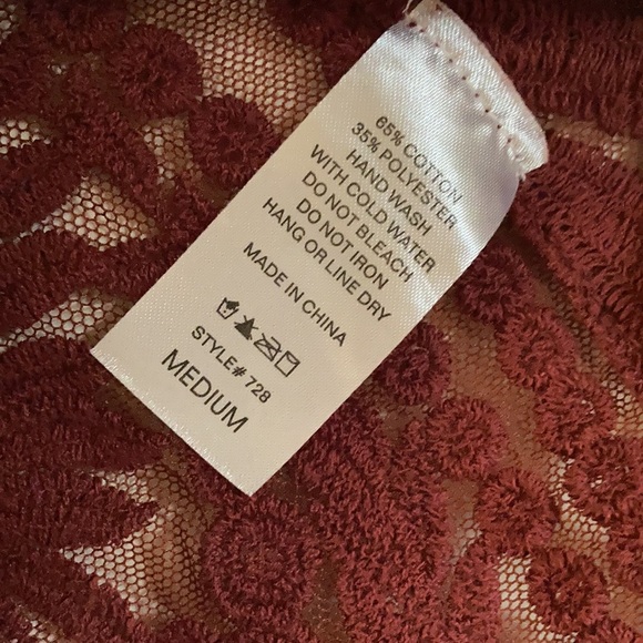 Embroidered Lacey Top - Picture 3 of 7